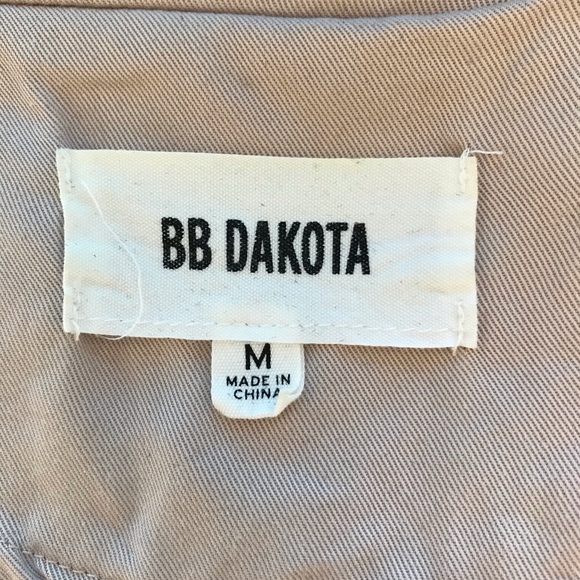 Pale pink BB Dakota soft cotton jacket - Picture 5 of 5